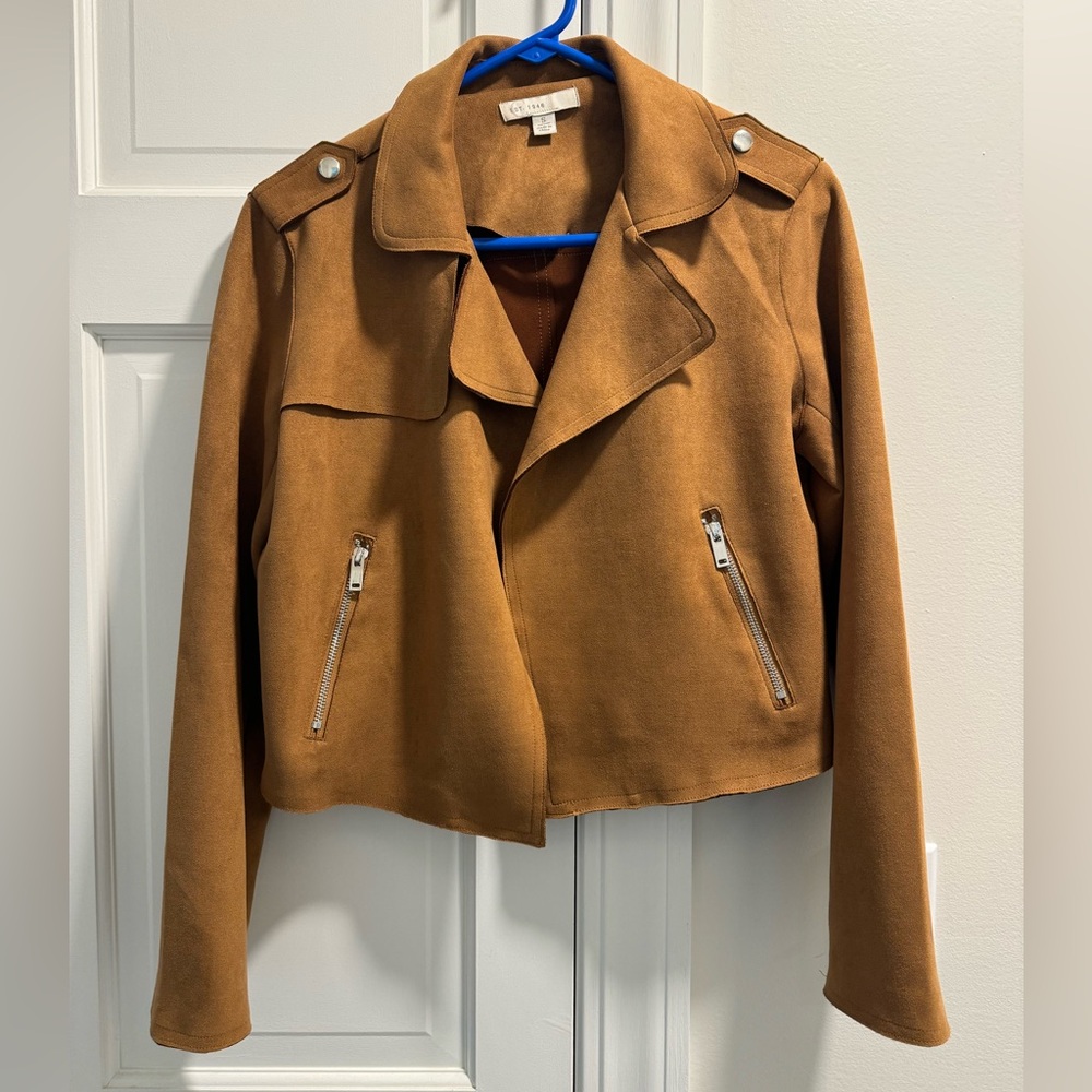 Est. 1964 suede jacket size small